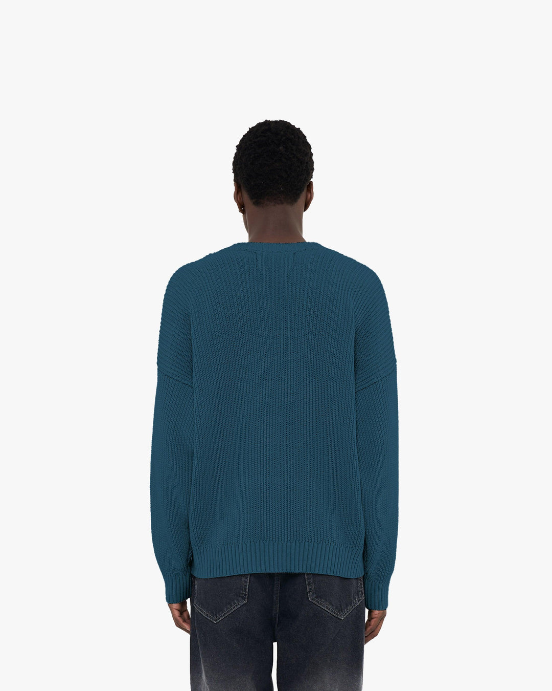 V-LOGO KNITWEAR MIDNIGHT BLUE