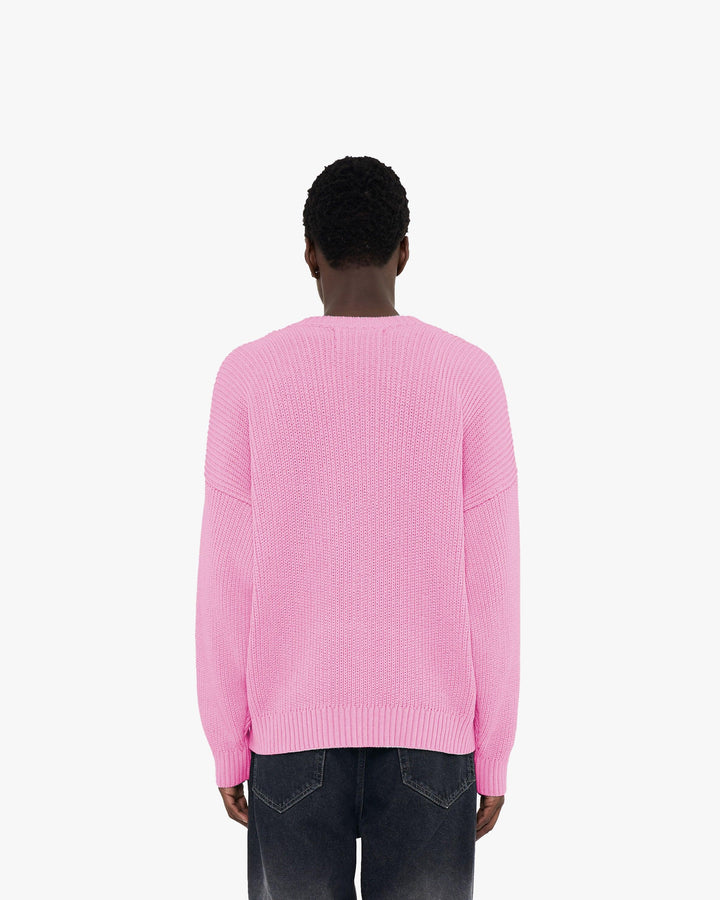 V-LOGO KNITWEAR WILD ROSE
