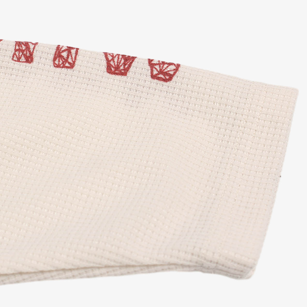 Knit Graphic Crewneck Sweatshirt