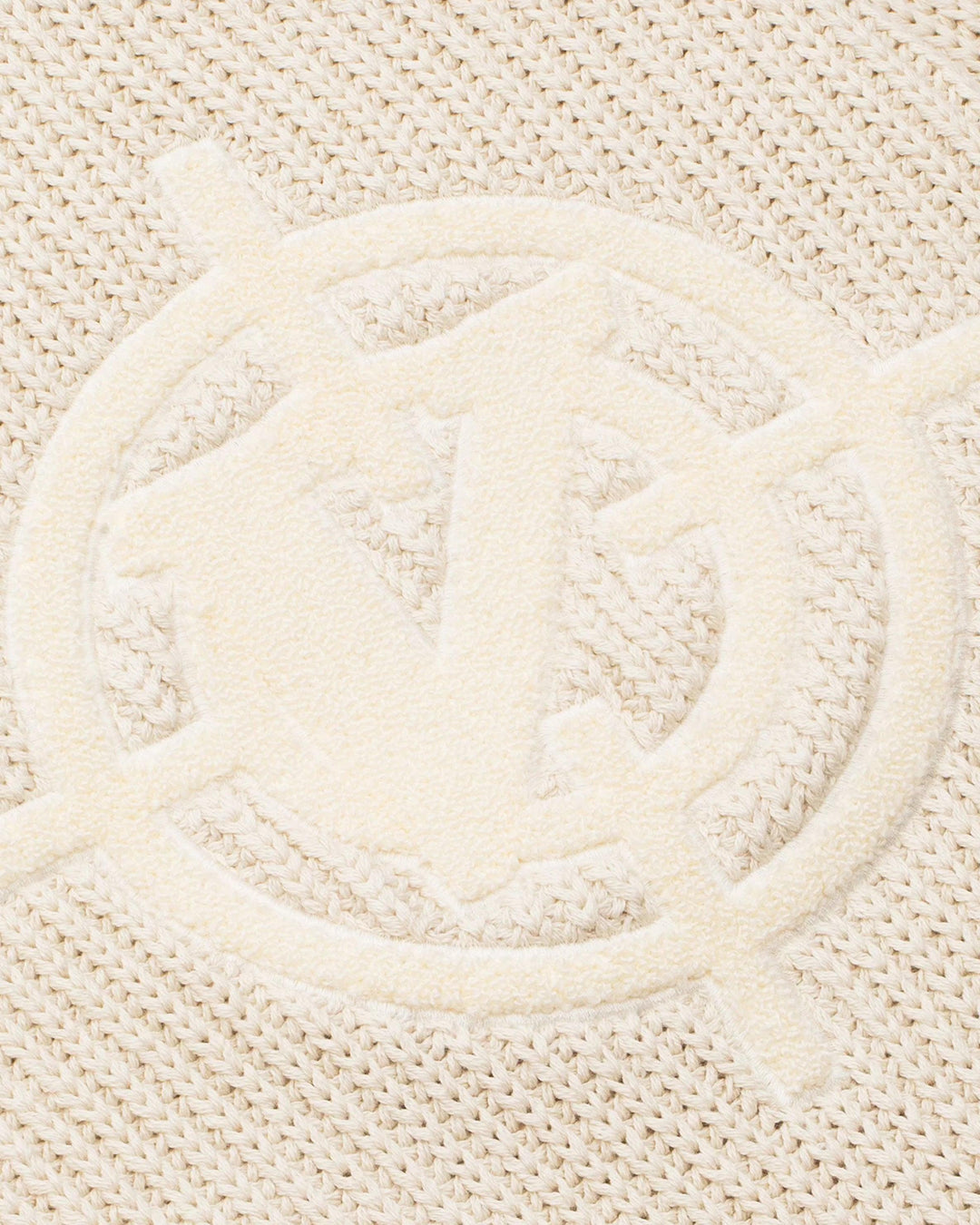 V-LOGO KNITWEAR BEIGE