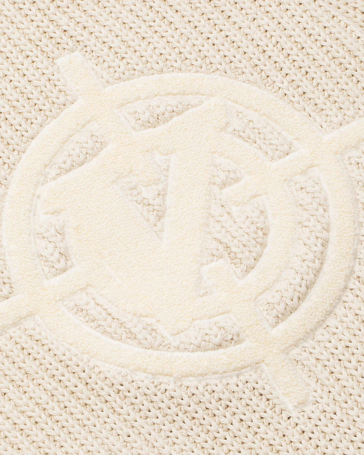 V-LOGO KNITWEAR BEIGE