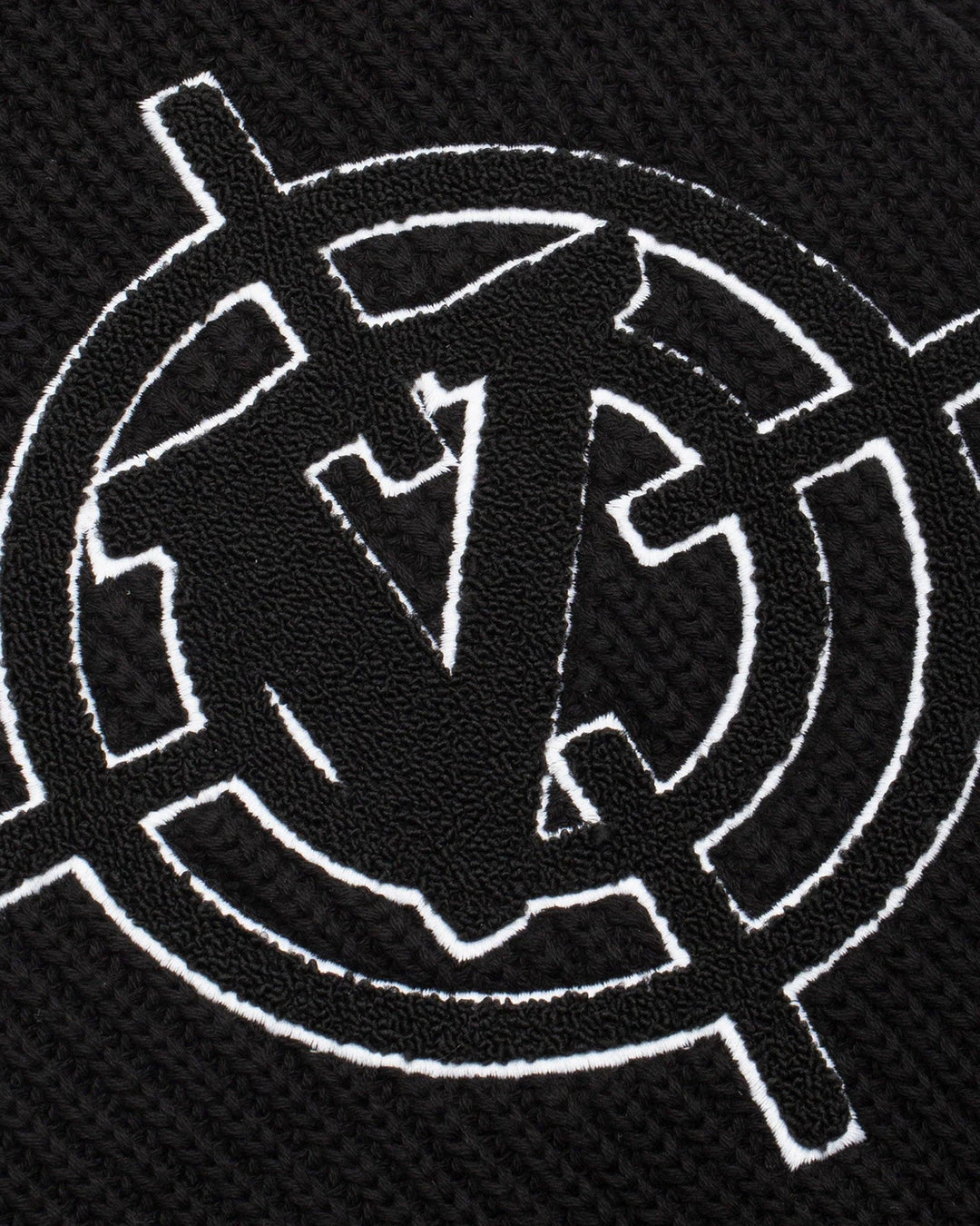 V-LOGO KNITWEAR BLACK