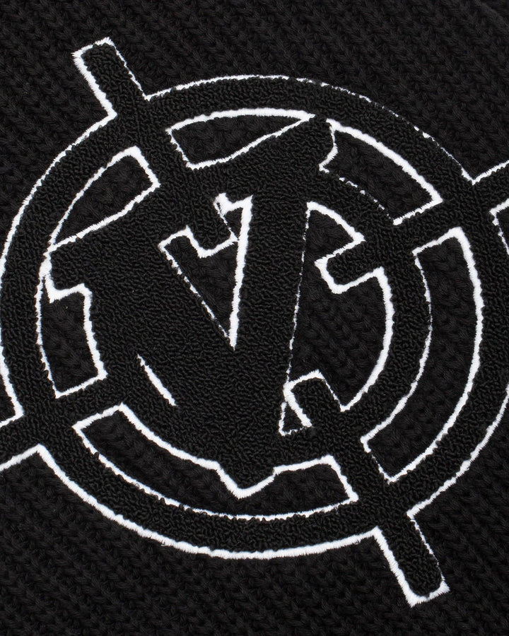 V-LOGO KNITWEAR BLACK