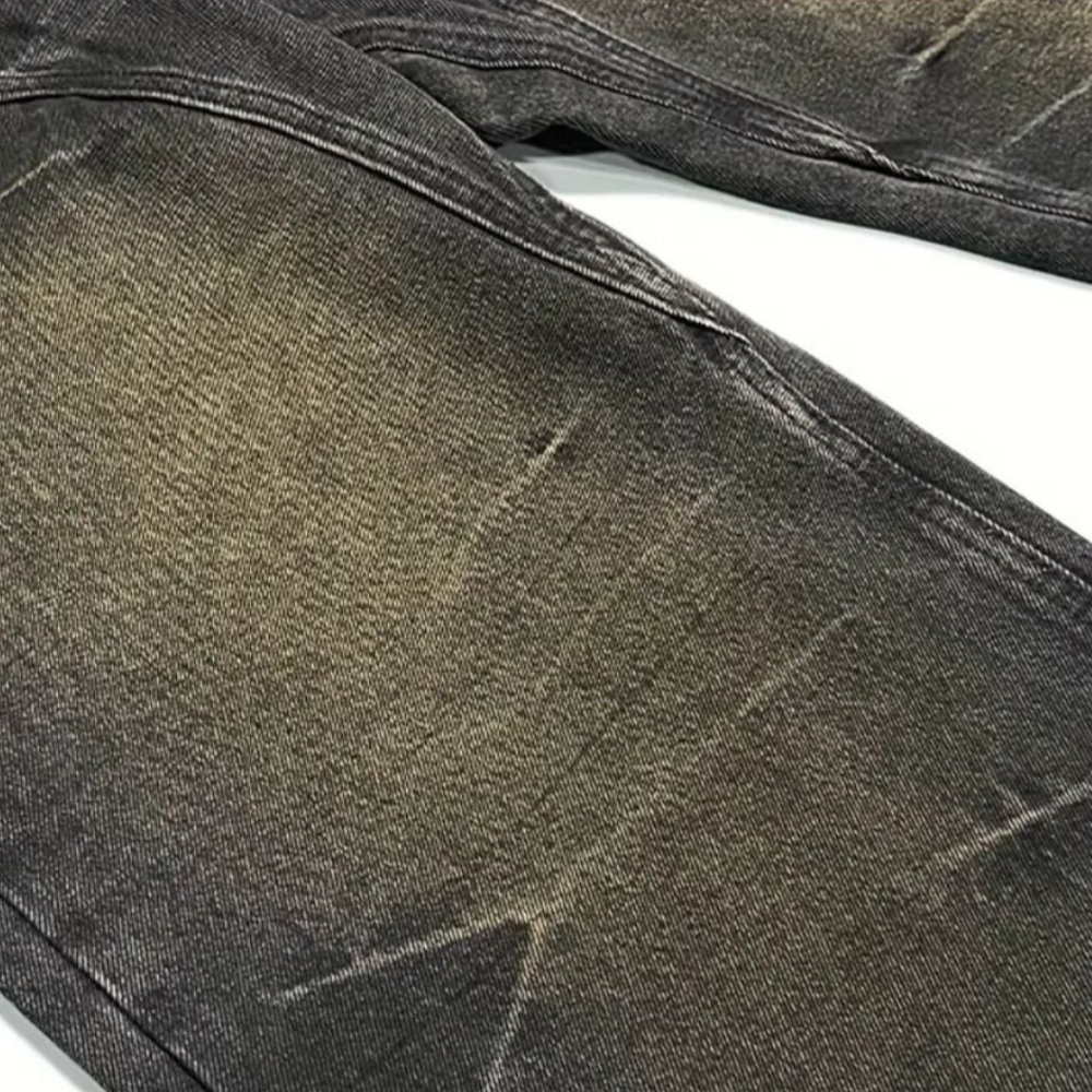 'Weathered' Baggy Jeans
