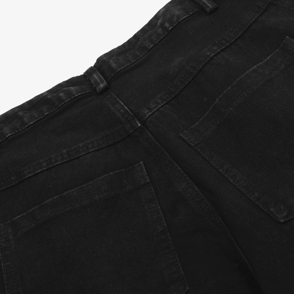 Denim Striped Barrel Jeans