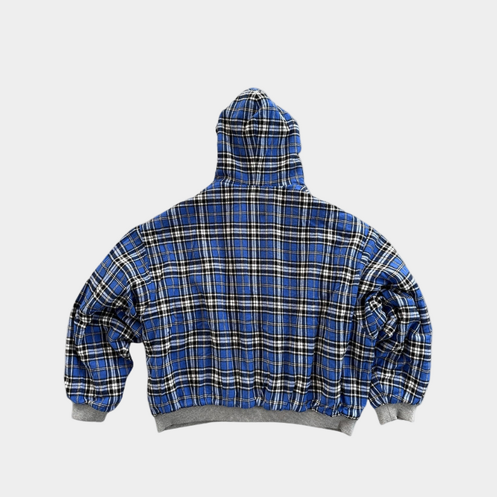 Checkered Inside Out Zipper