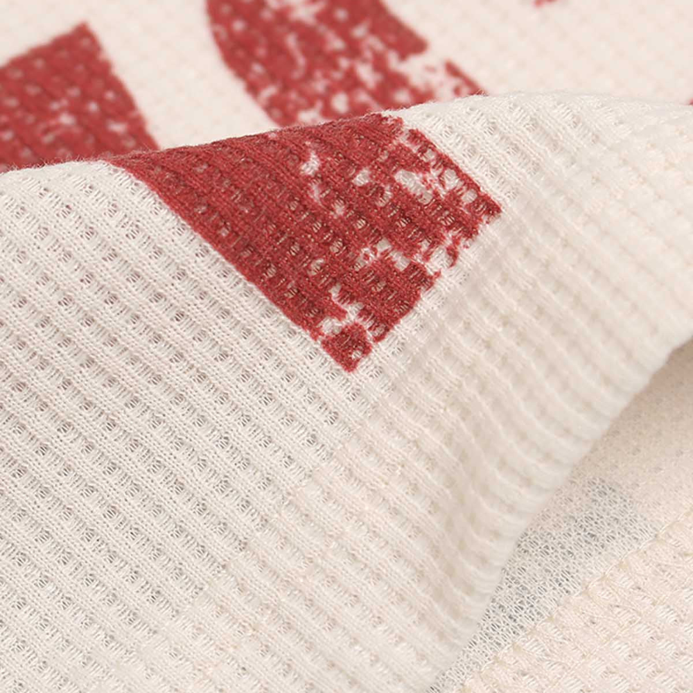 Knit Graphic Crewneck Sweatshirt