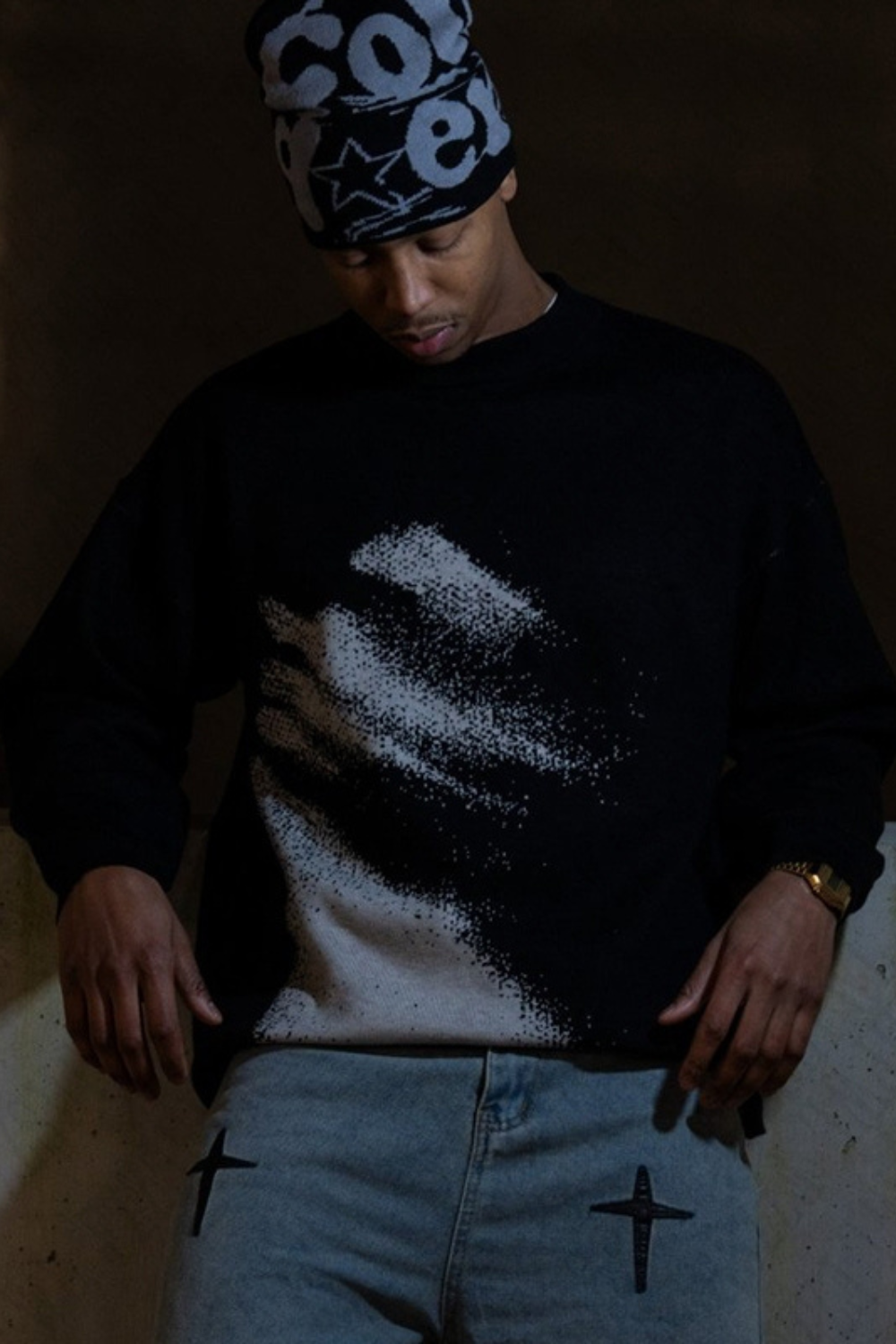 'Distorted' Knit