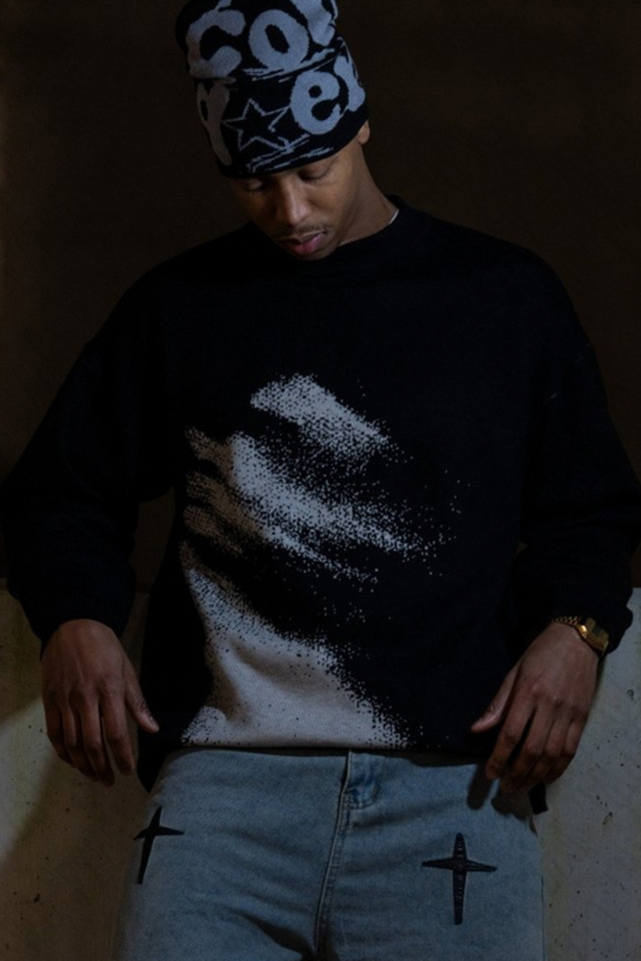 'Distorted' Knit
