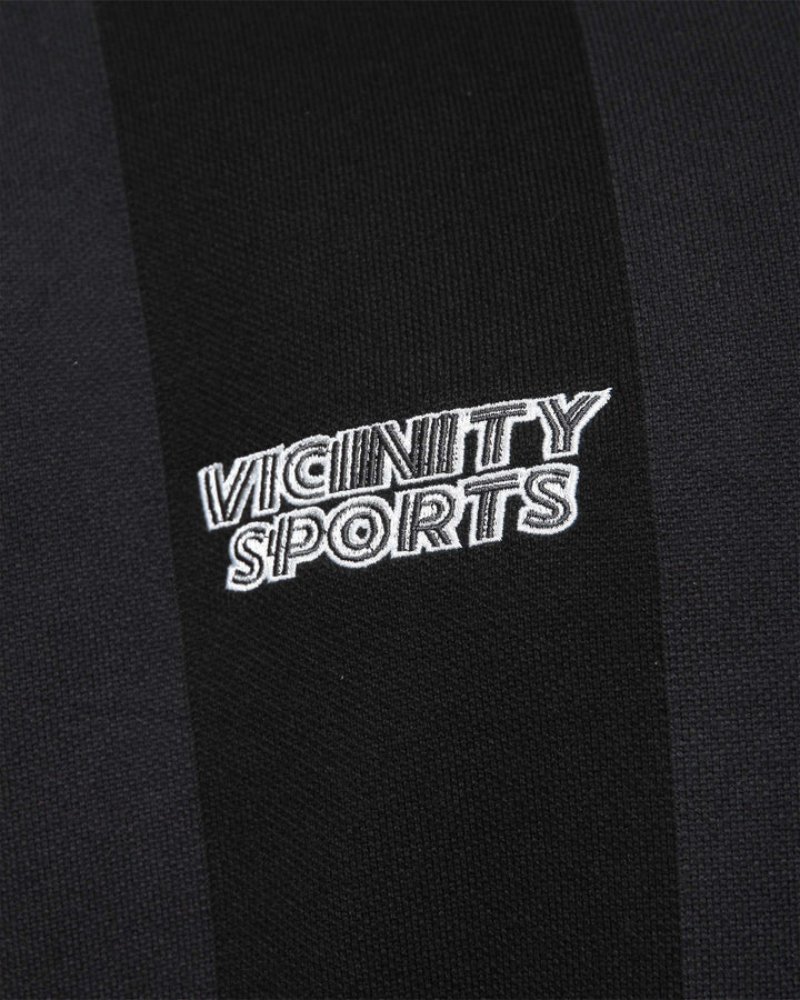 SPORTS TEAM JERSEY KNIT BLACK