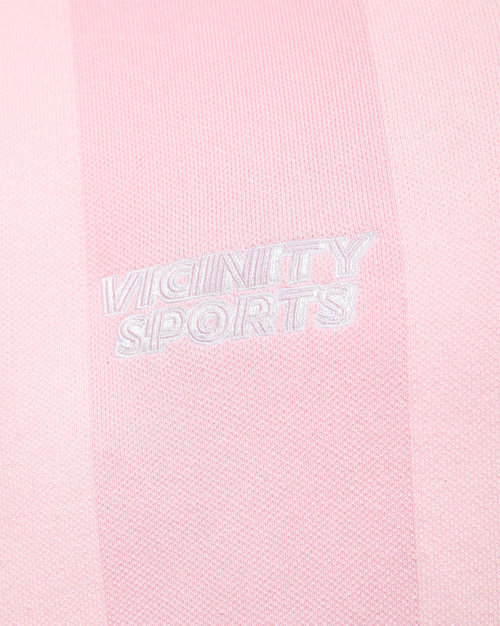 SPORTS TEAM JERSEY KNIT PINK