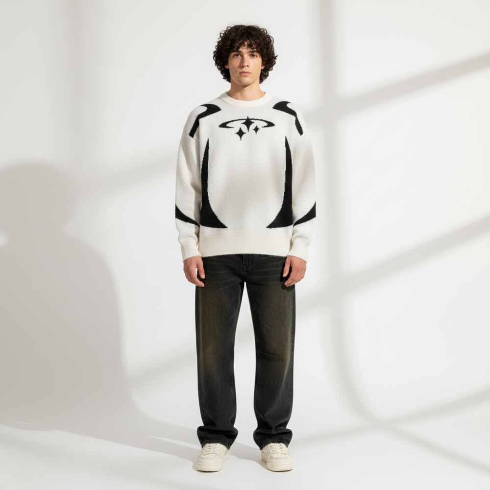 'Weathered' Baggy Jeans