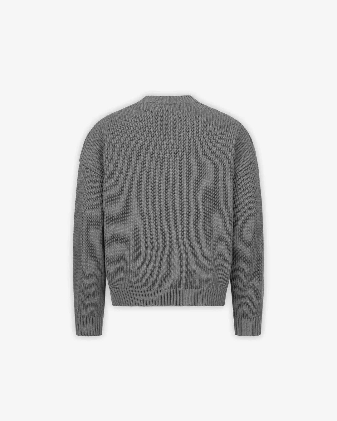 V-LOGO KNITWEAR DARK GREY
