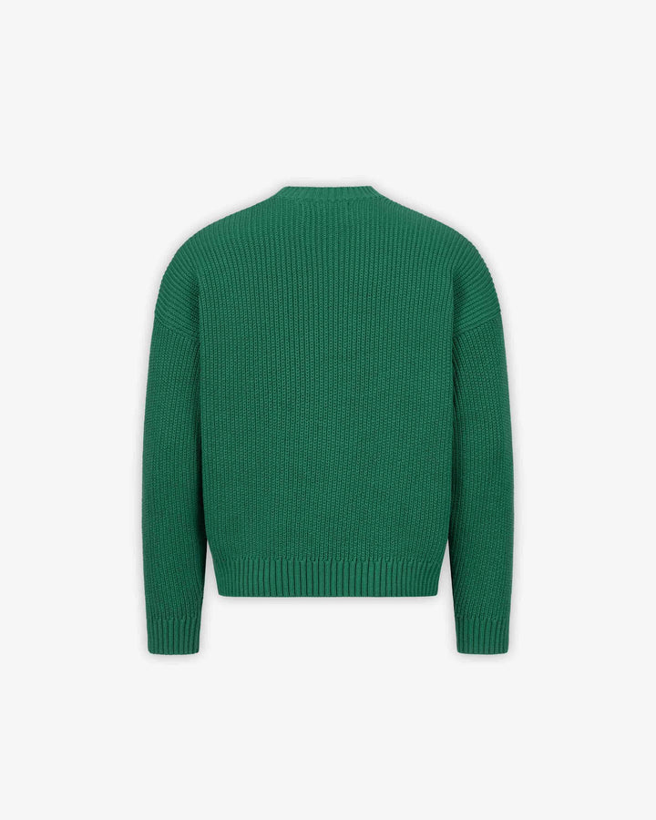 V-LOGO KNITWEAR GREEN