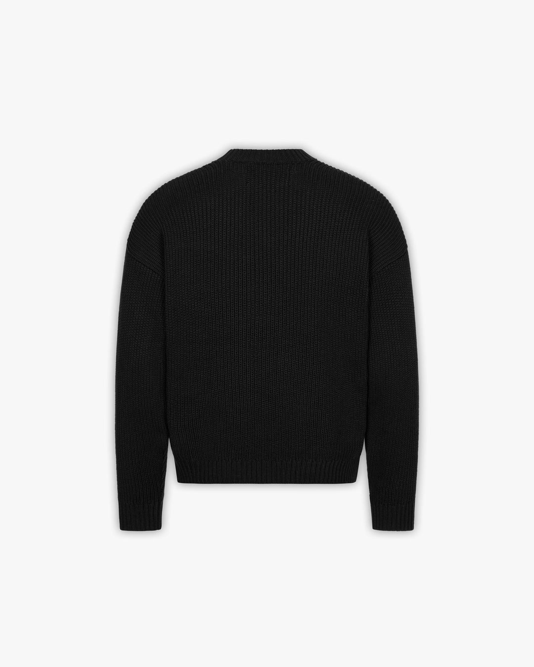 V-LOGO KNITWEAR BLACK